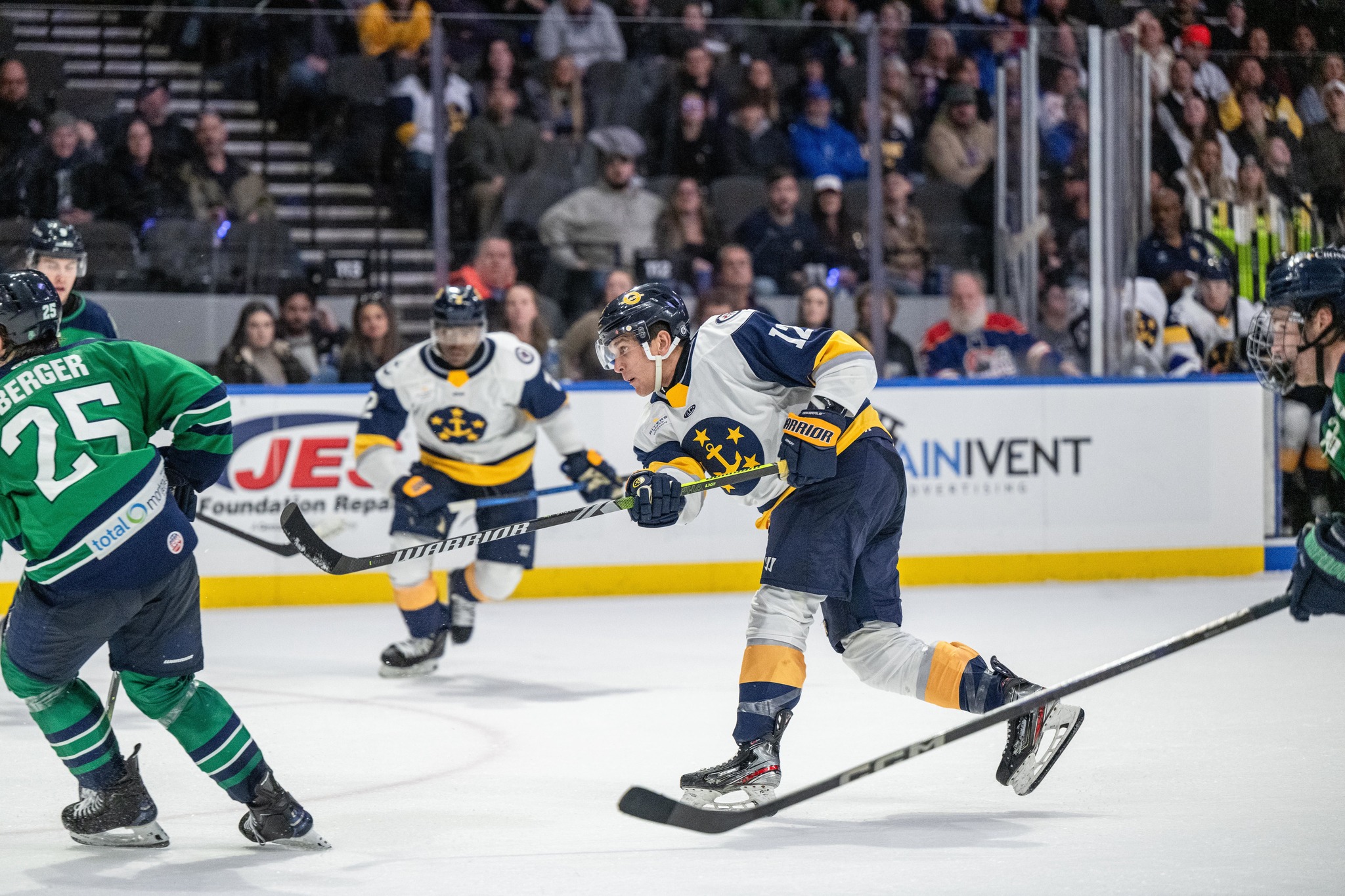 Norfolk Admirals at Greensboro Gargoyles