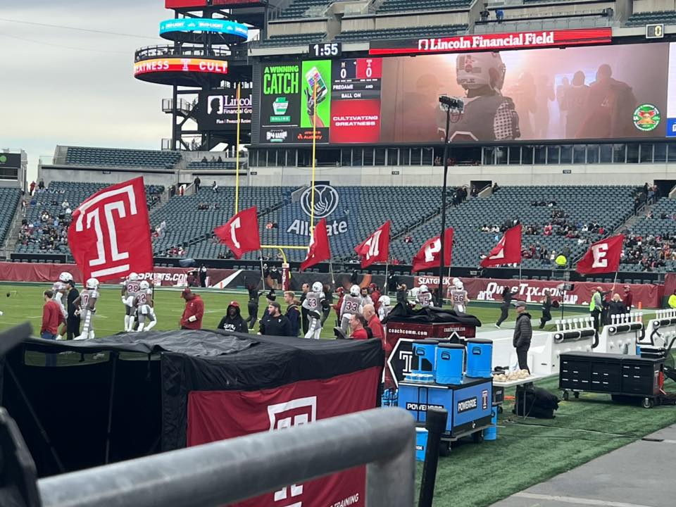 Penn State Nittany Lions at Temple Owls Football